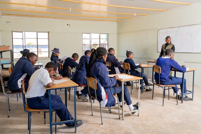 Futures Academy secondary school students