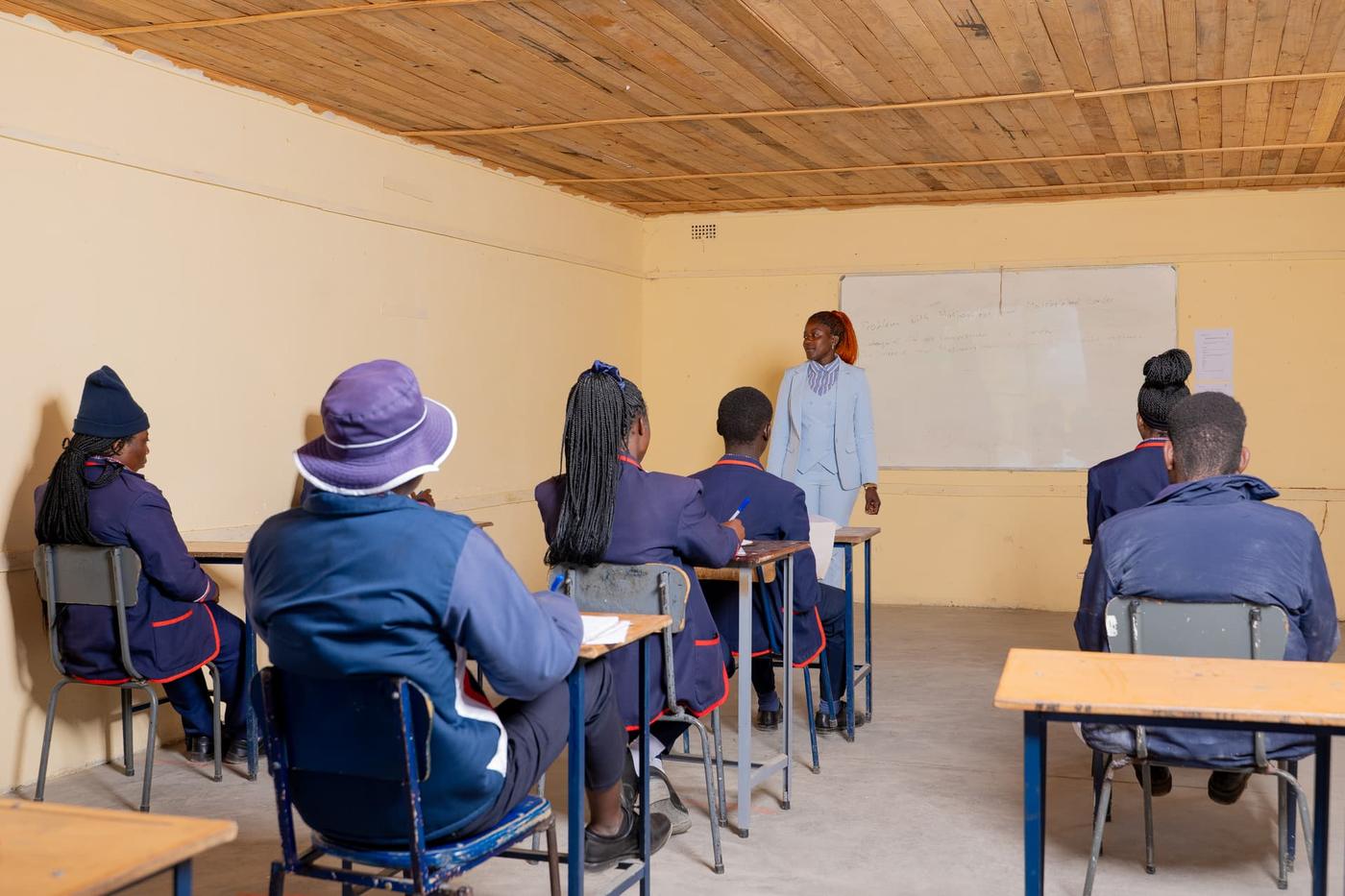 Students at Futures Academy Secondary School
